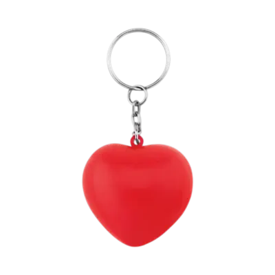 LOVY RING Key Ring with PU Heart