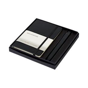 Moleskine Pocket Notebook and GO Pen Gift Set