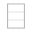 A4 folded to DL  Tri-fold