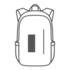 Front Pocket | 2H in x 5W in