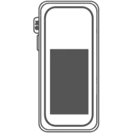 50 x 85 mm - Front