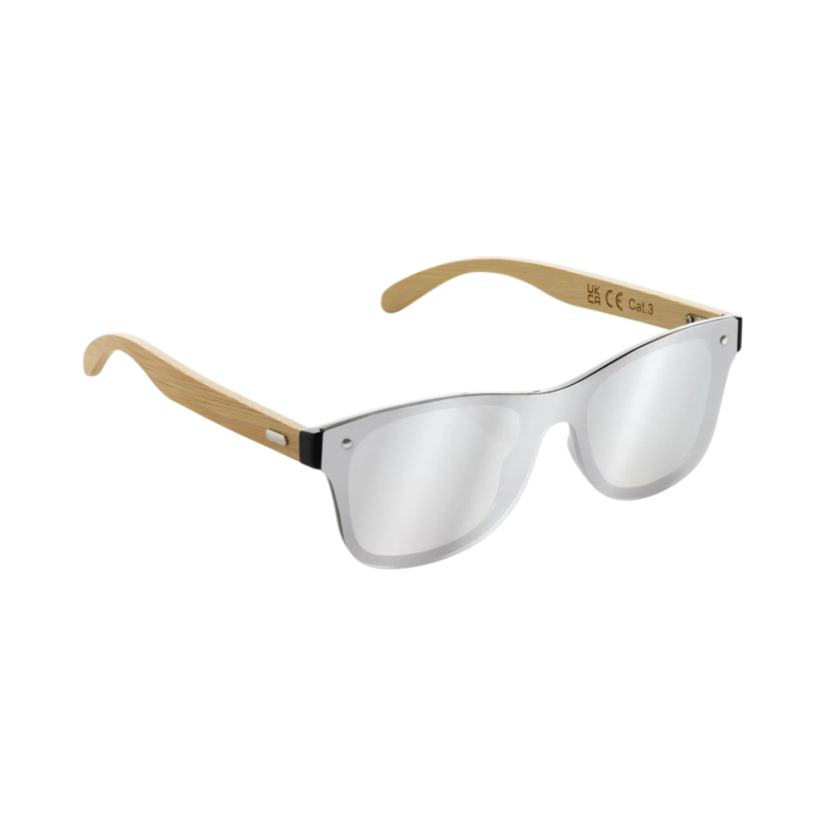 Prism RCS Recycled Plastic Sunglasses with Bamboo Frame main image