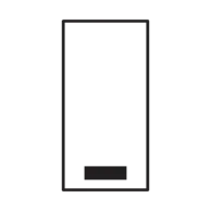 Front - 25 x 8 cm