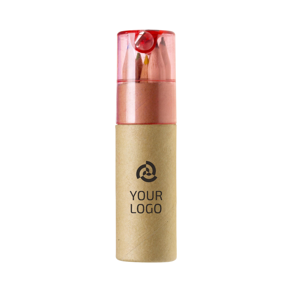 Abs and cardboard tube met potloden