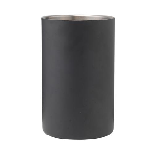 168. rcsrecycledsteelwinecooler Zwart
