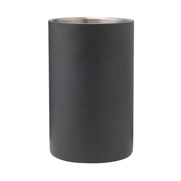 168. rcsrecycledsteelwinecooler Zwart