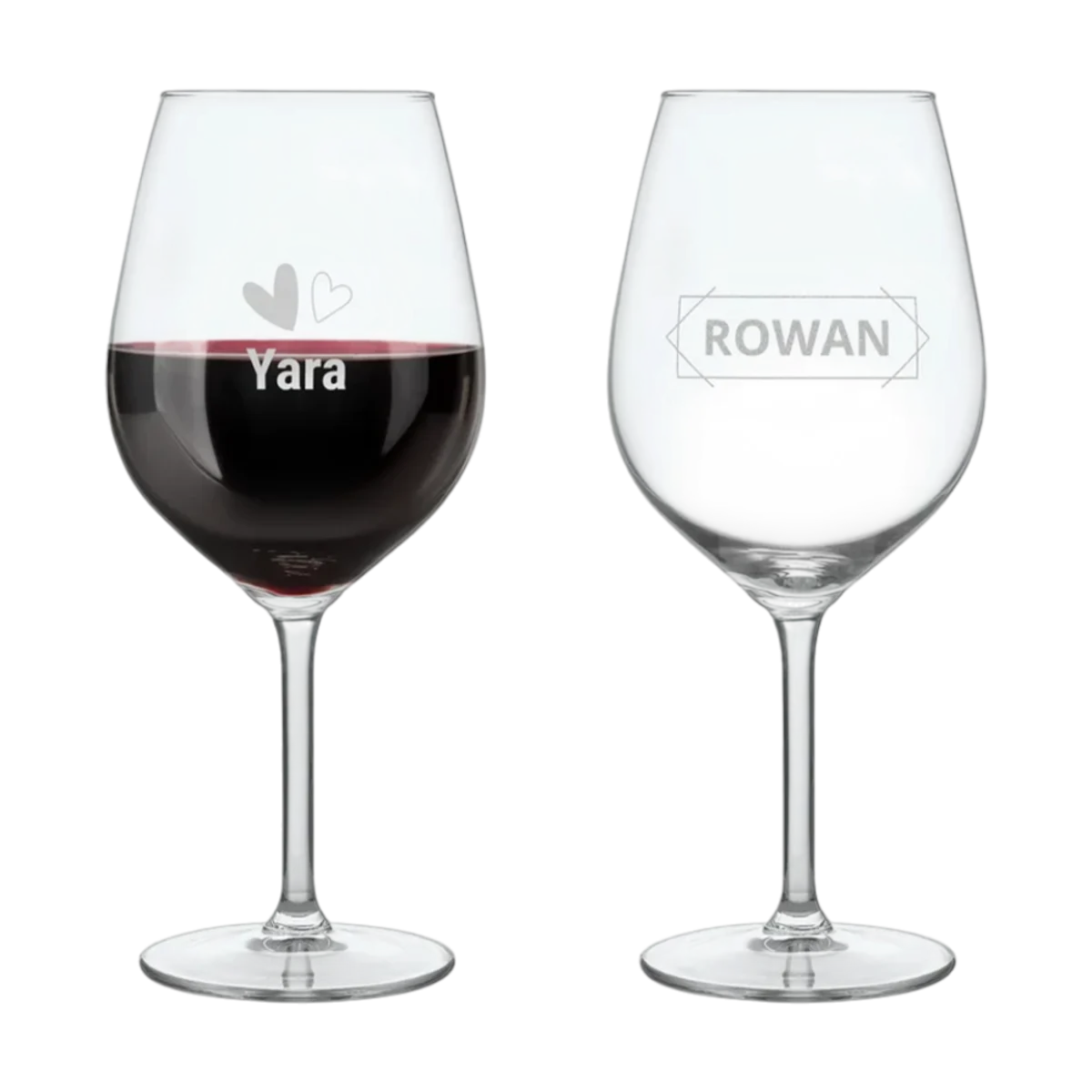 Immagine principale di Bicchiere da vino rosso personalizzato