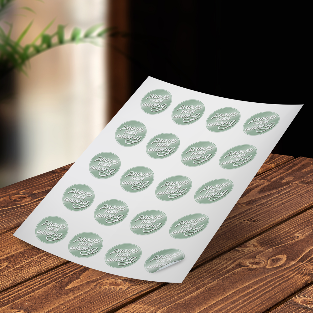 stickers on sheet pdp 1