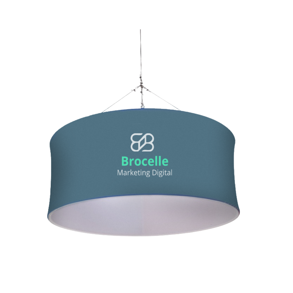 Enseigne suspendue ronde