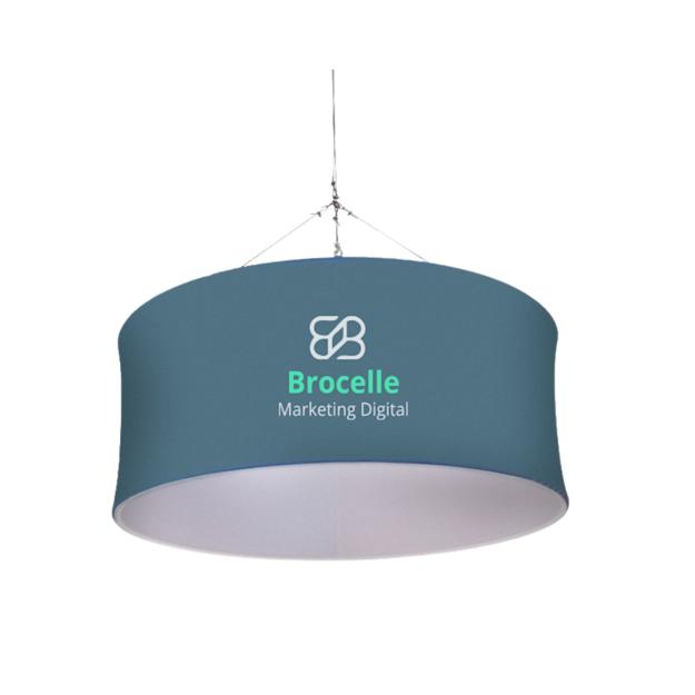 Enseigne suspendue ronde