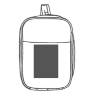 70 x 95 mm - Sul lato sinistro