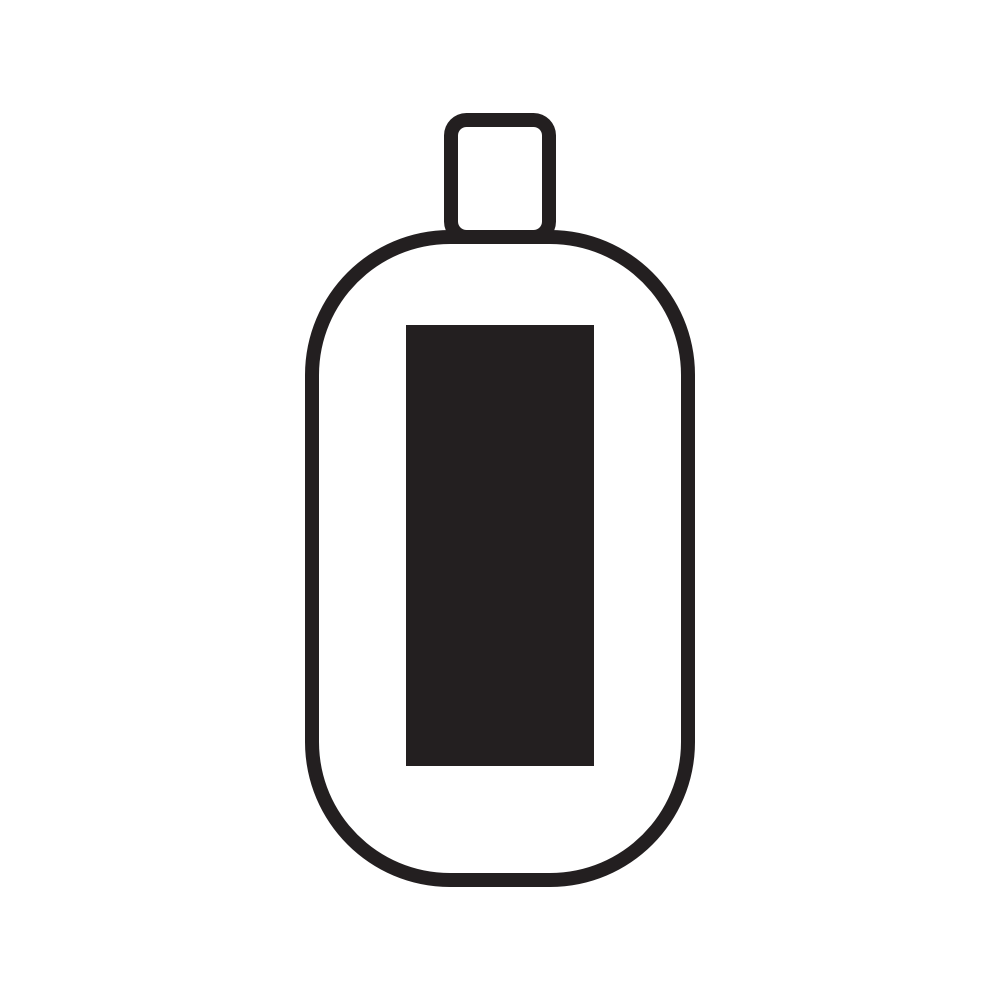 KeyTag Rectangle posi 35x15