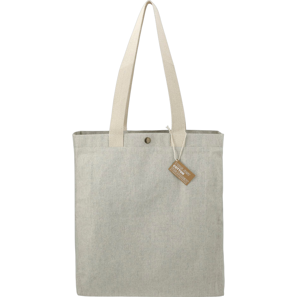ICON - repose10ozrecycledcottonboxtotewsnap gray