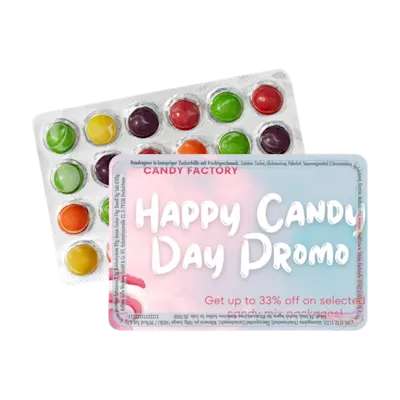 Skittles in confezione blister