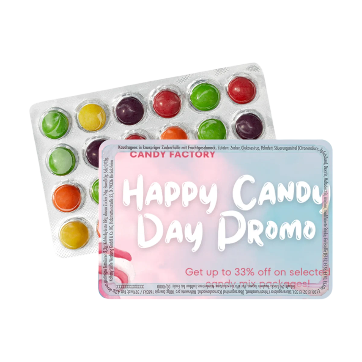 Skittles Blister Pack Candy main image
