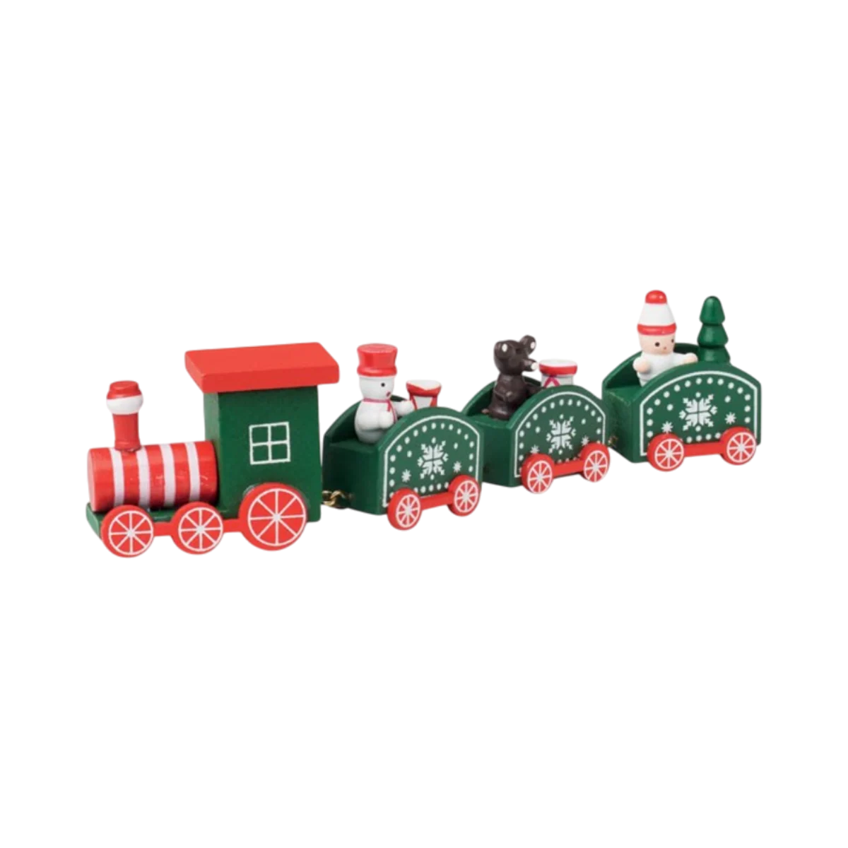 JUNA Wooden Christmas Train main image