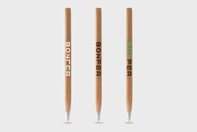 Penna a sfera in legno