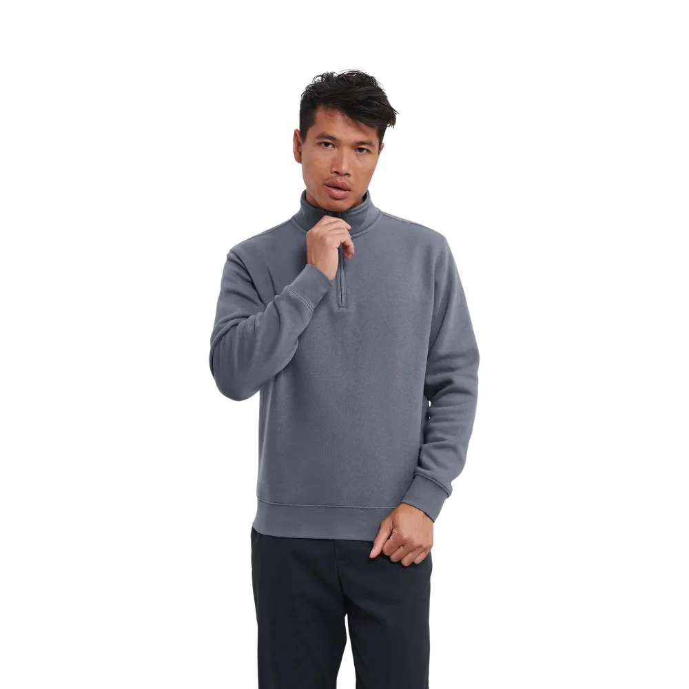 PDP - russellauthentic14zipsweat square #00000000 background