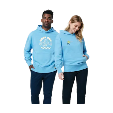 Recycled Cotton Relaxed Hoodie 