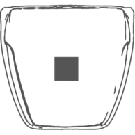 10 x 10 mm - On the Pot
