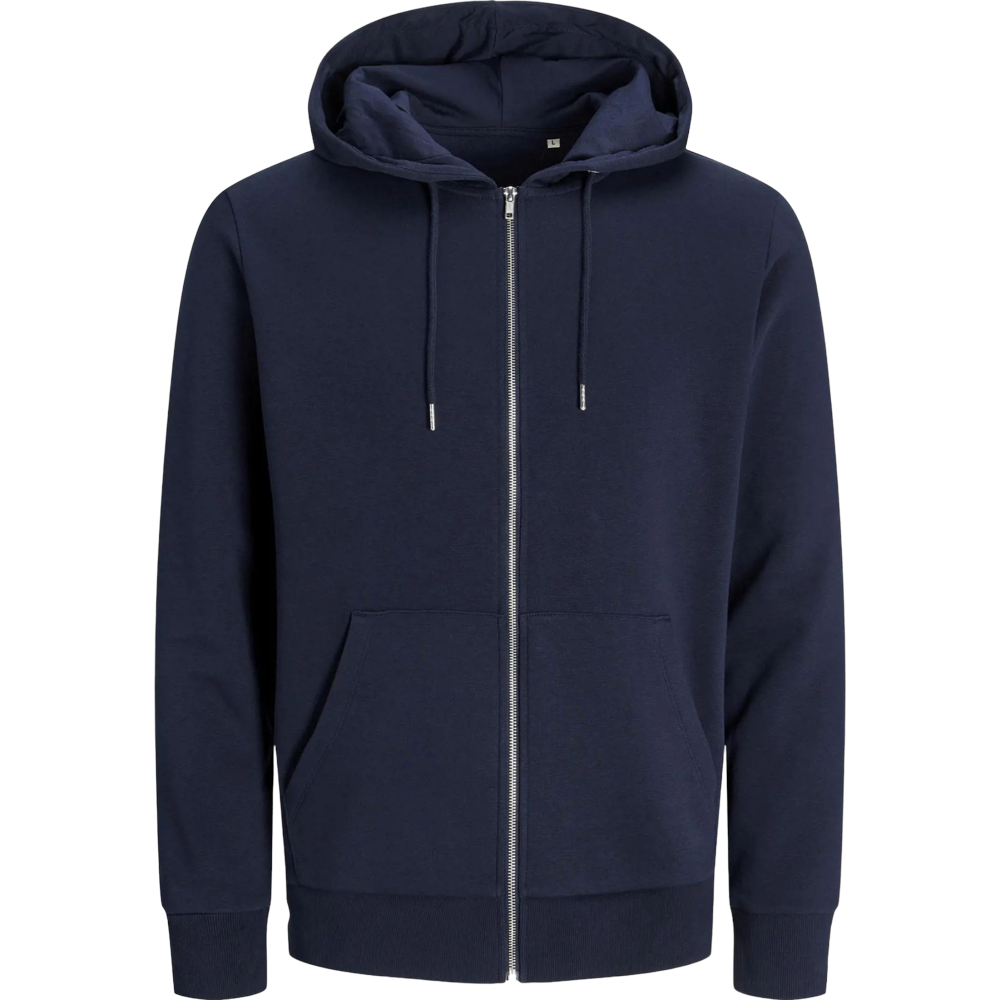 produktjackjonesbasicziphoodsweatjj3907u navy blazer
