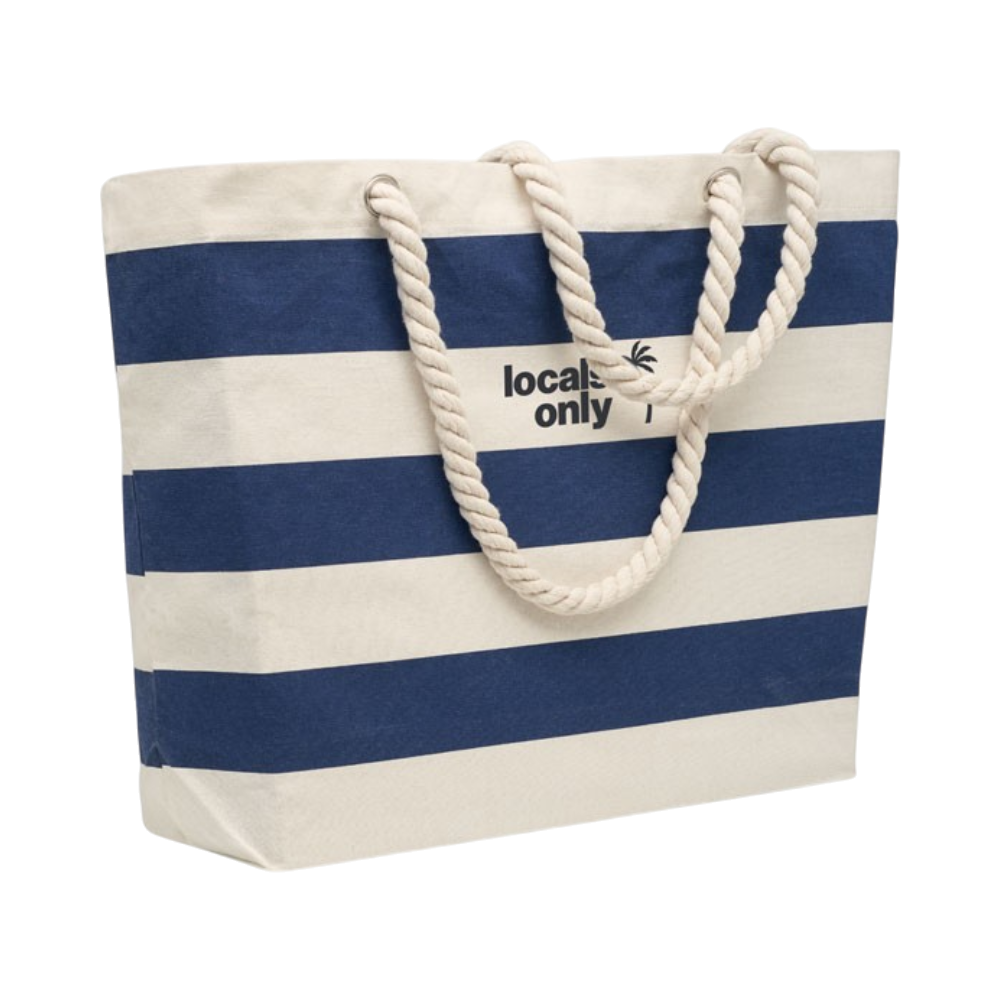 PDP - heavenstripecottonbeachbag220grm square #00000000 background