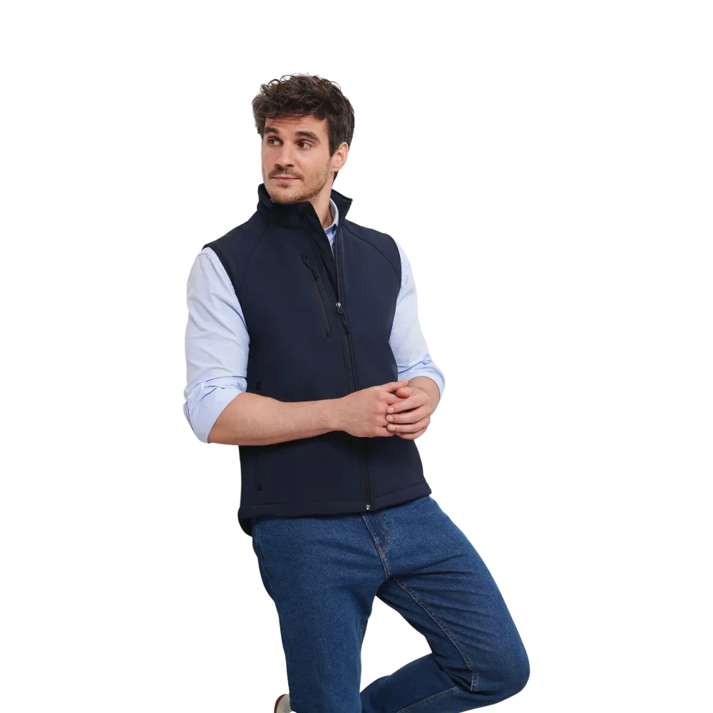 PDP - russellmensoftshellgilet square #00000000 background
