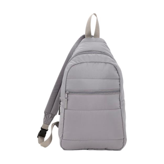 ICON - pufferrecycledslingbackpack gray