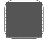 85 x 85 mm