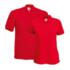 Fruit of the Loom Premium Polo Shirt ICON red
