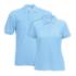 Fruit of the Loom Premium Polo Shirt ICON sky blue