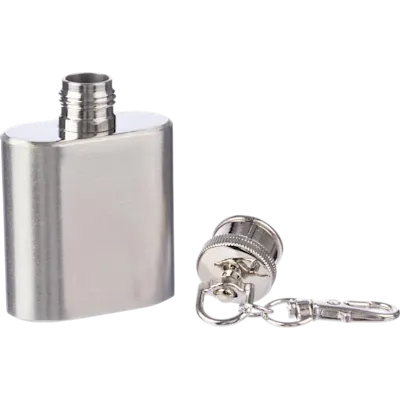 Borraccia Mini in Acciaio Inox con Moschettone