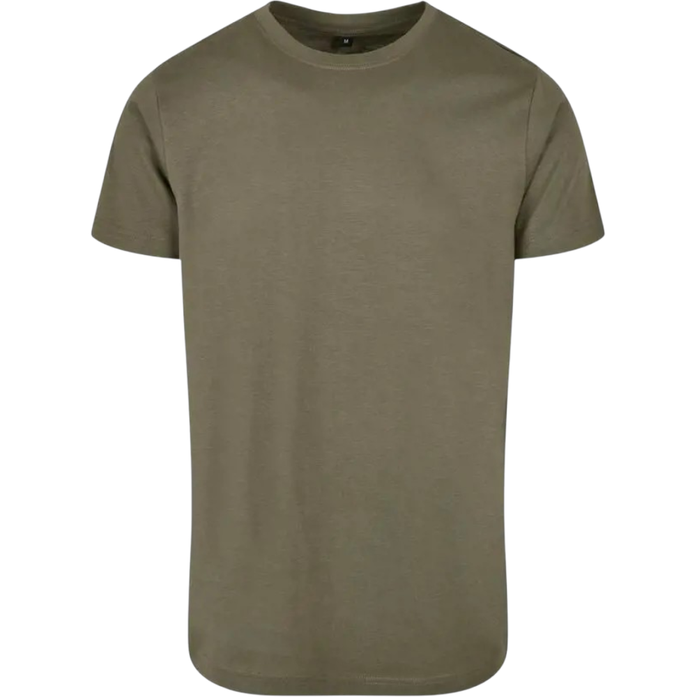 ICON - basicroundnecktshirtbuildyourbrand olive