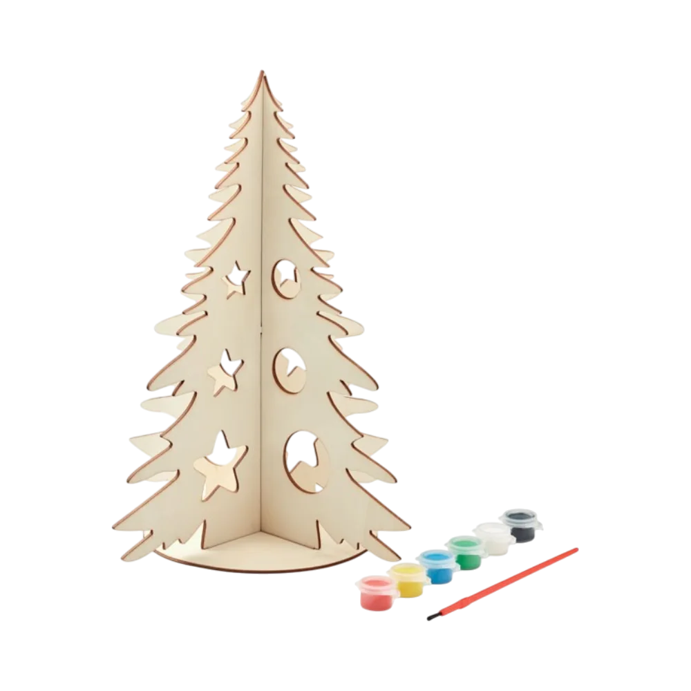 PDP - treeandpaintdiywoodensilhouettechristmastree square #00000000 background