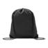 drawstring bag polyester colors black