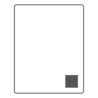 200 x 200 mm - Blanket