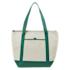Lighthouse non-woven cooler tote 21L green