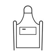 78 x 78 mm - Tasca destra