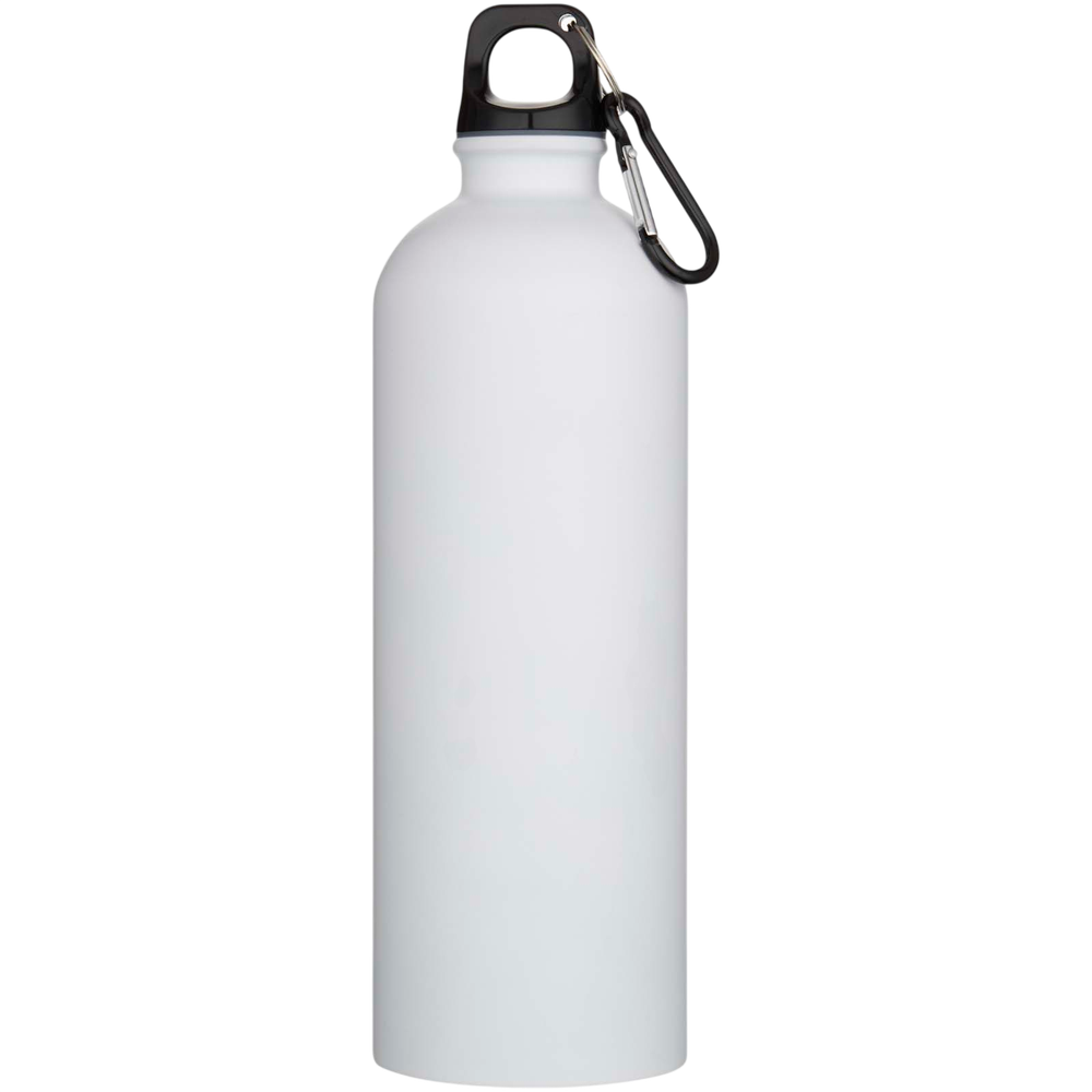 oregon750mlmattercsrecycledsinglewallstainlesssteelwaterbottlewithcarabiner - supplier_transparent