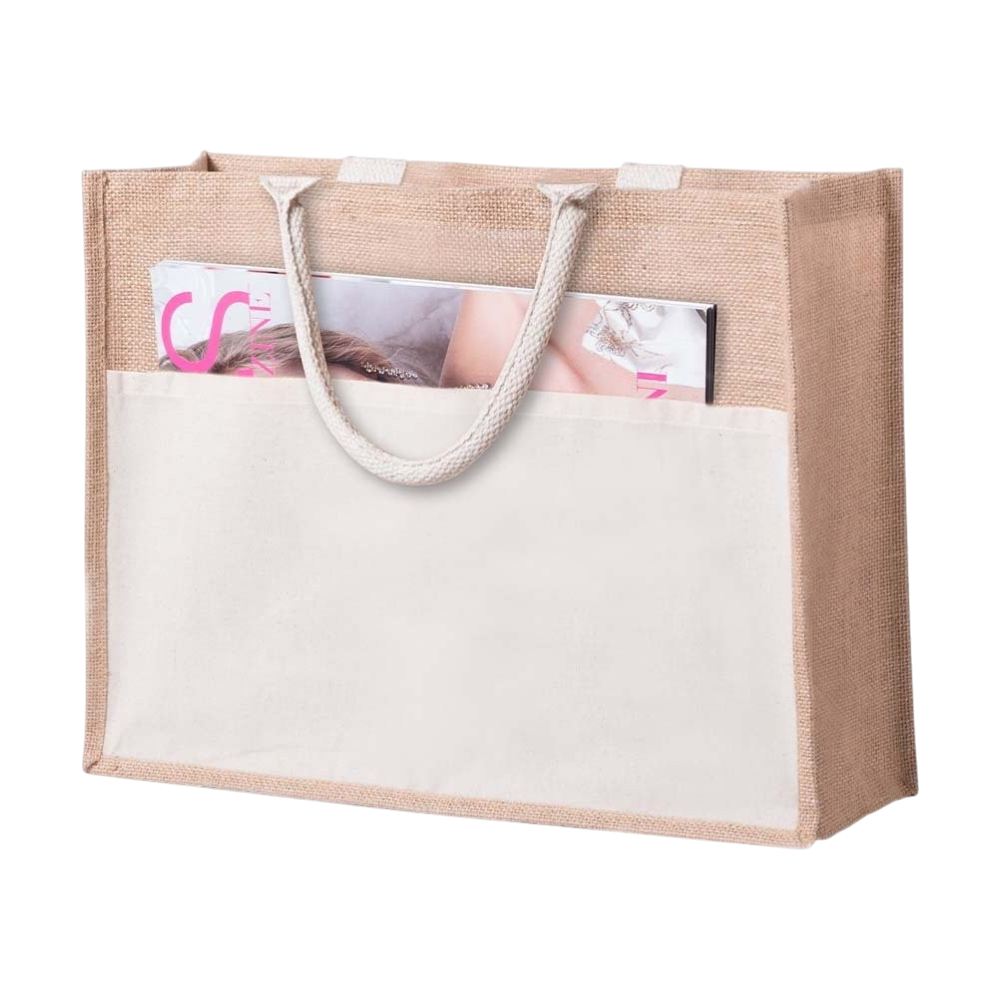 Cekon Jute and Cotton Bag