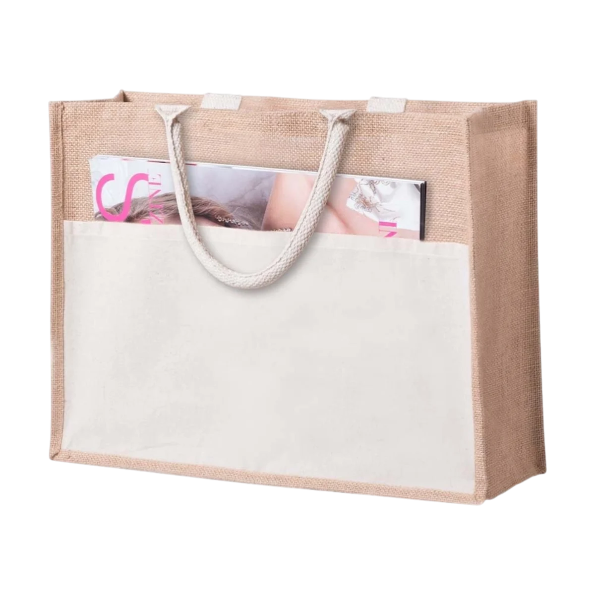 Cekon Jute and Cotton Bag main image