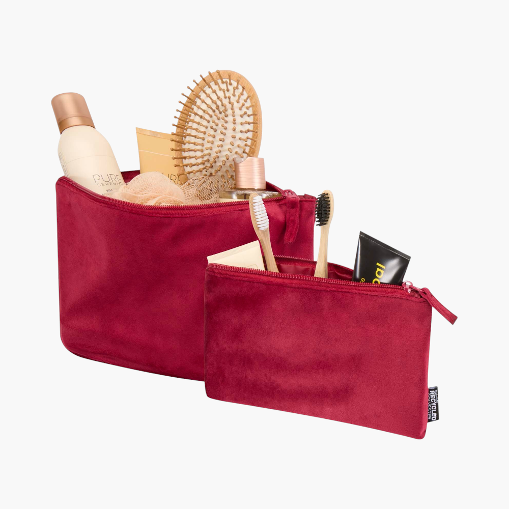 PDP - swiftgrsrecycledvelvettoiletrybagset square #F8F8F8 background