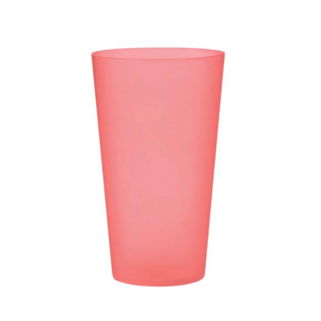 COLOR - festalargereusableeventcup500ml - transparent red