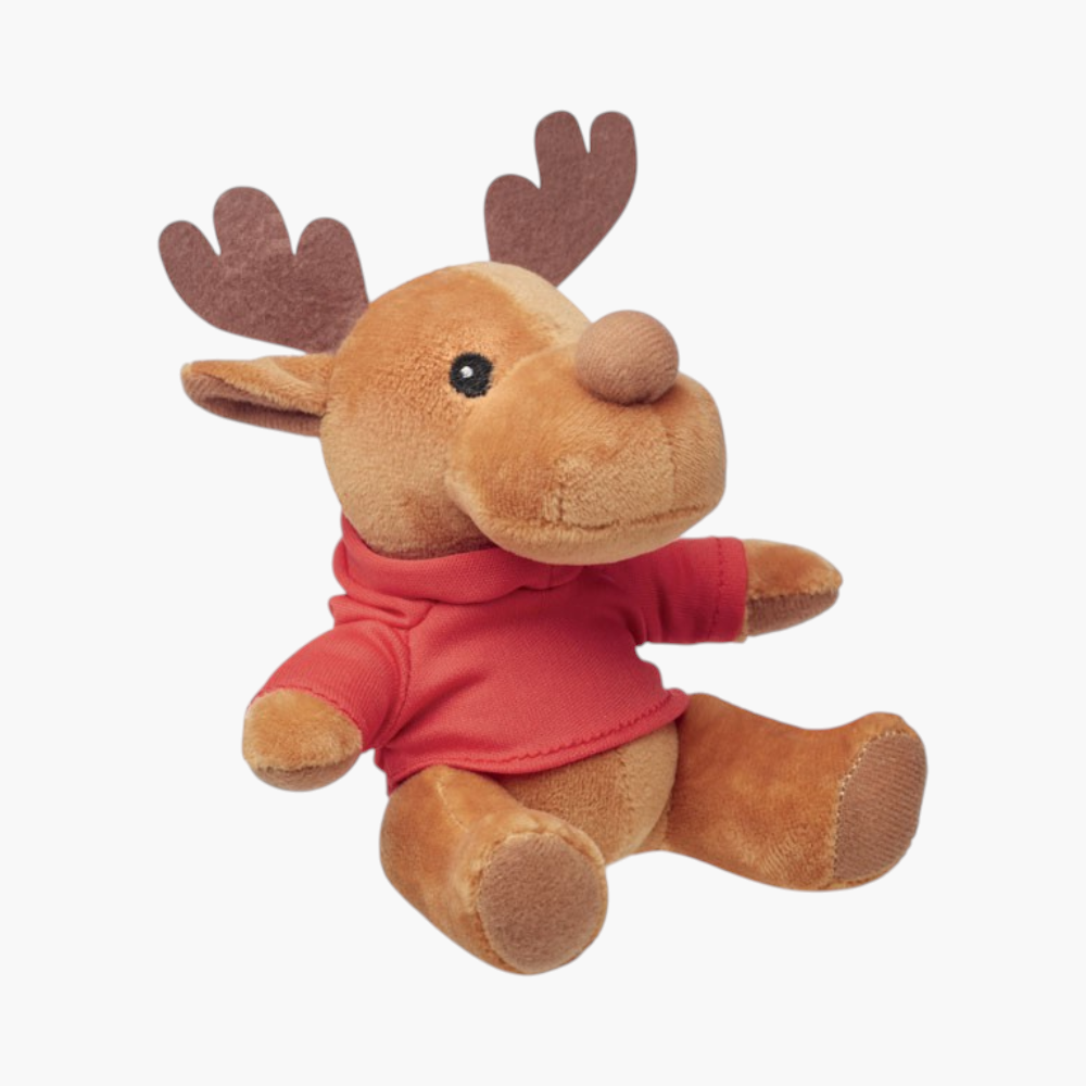 PDP - rudolphsoftplushreindeer square #F8F8F8 background