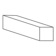3.5 x 3.5 x 11 cm