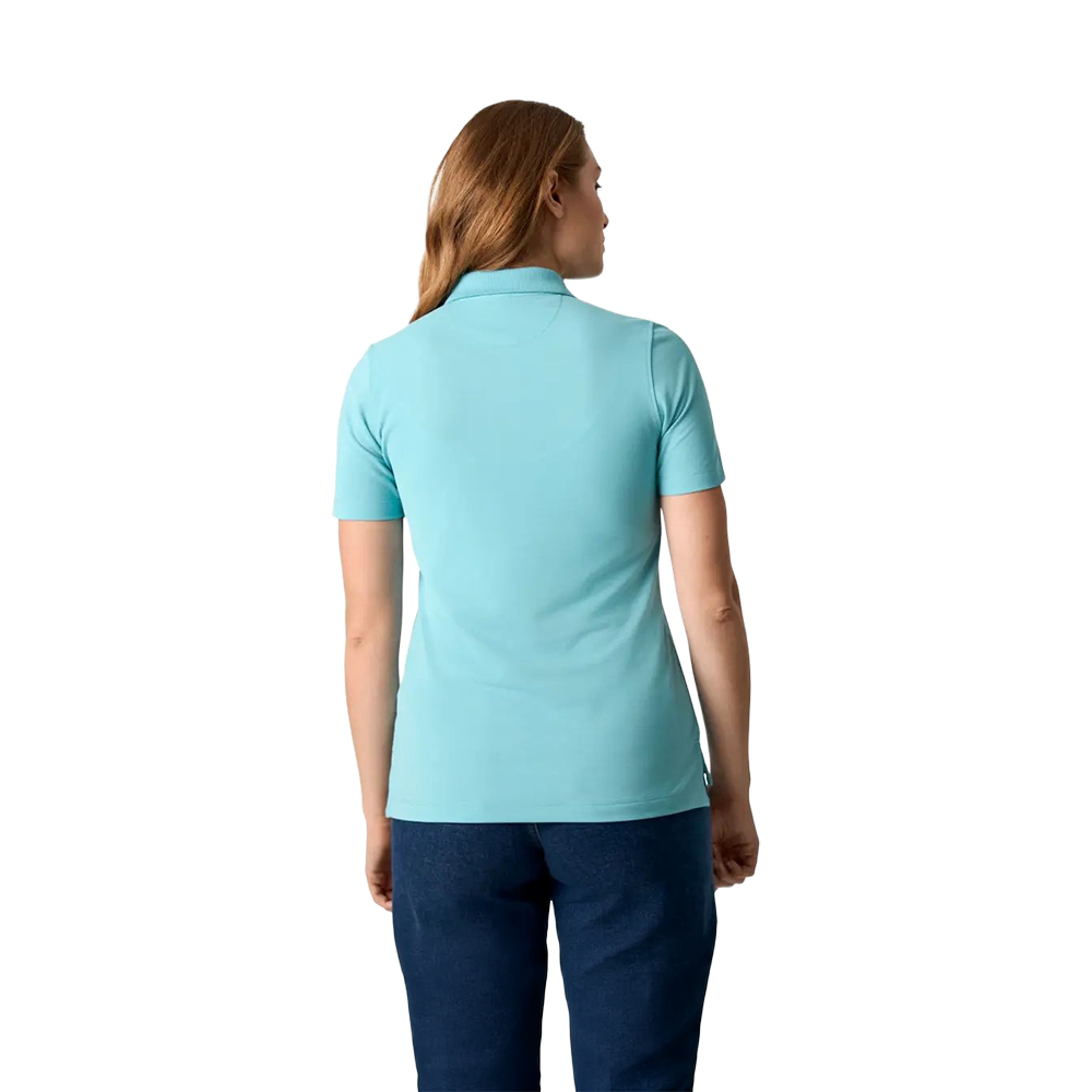 Ease Polo Shirt Lyocell Women - back