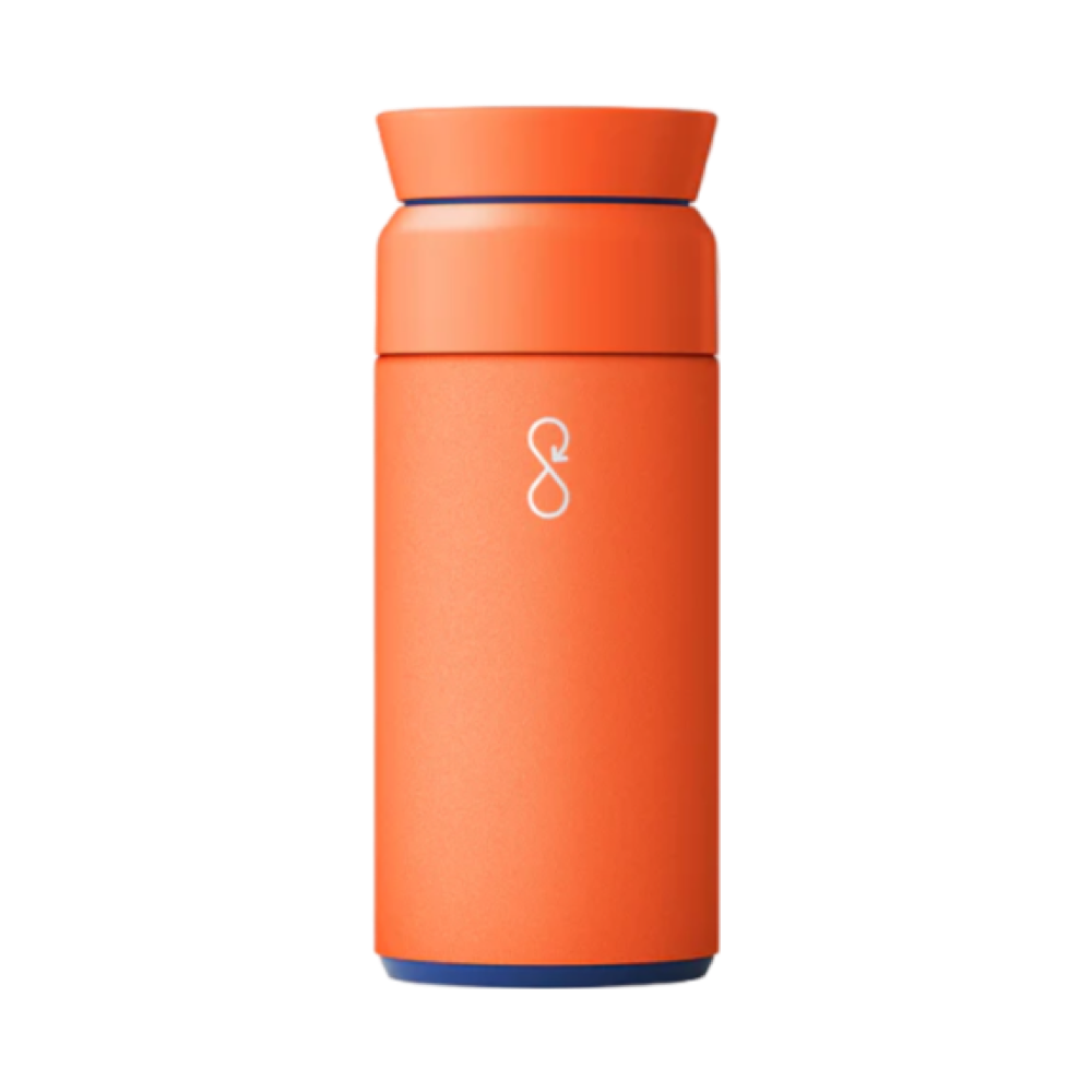 Ocean Bottle 350 ml brew flask orange