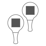 100 x 100 mm - Both Shovels