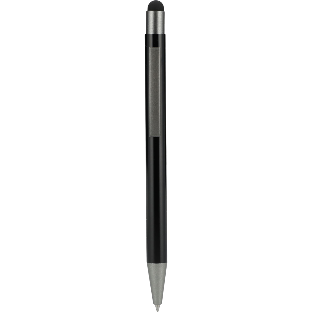recycledaluminumgelballpointstylus black