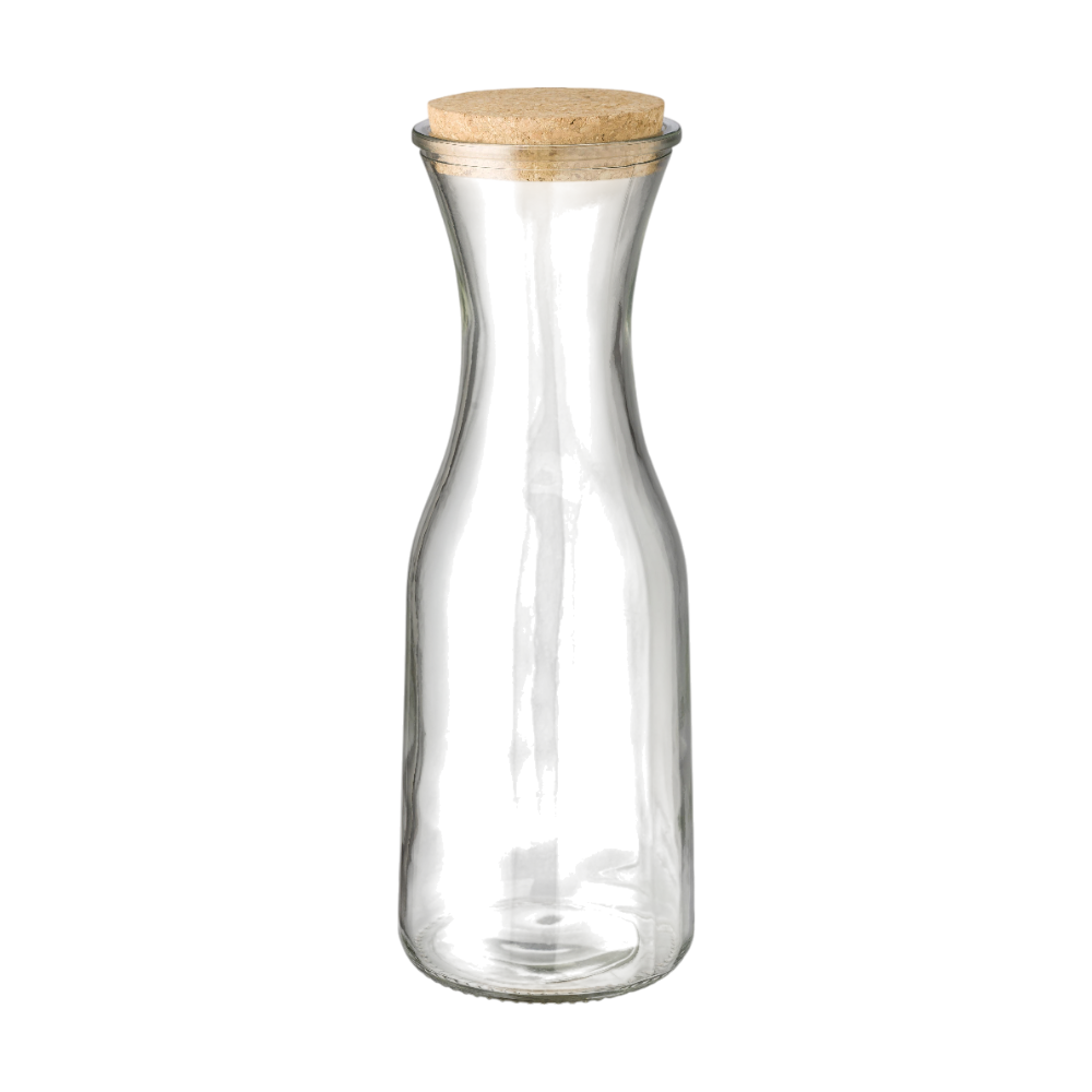 Carafe en verre recyclé Rowena